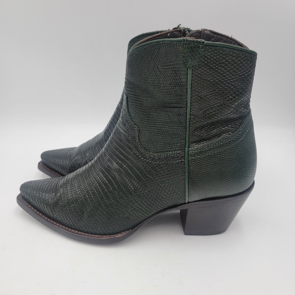 Tecovas Shoes Tecovas Stevie Limited Edition Emerald Lizard Womens